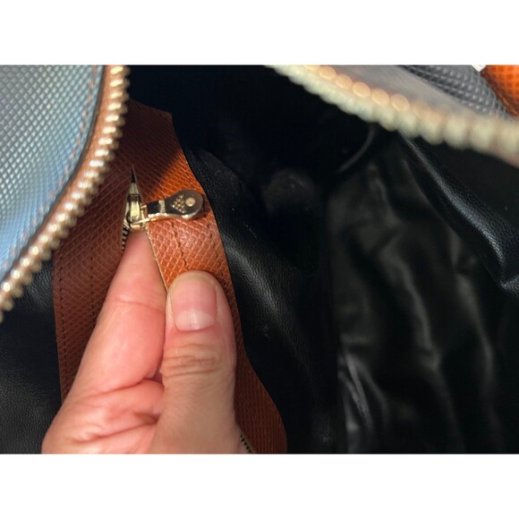 Vintage Authentic Bottega Veneta Boston Doctor Bag Marco Polo Designer Duffle - Picture 8 of 12